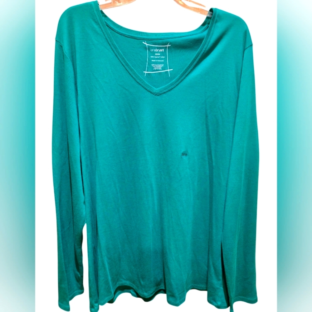 LaneBryant Vneck Tee Size 22/24